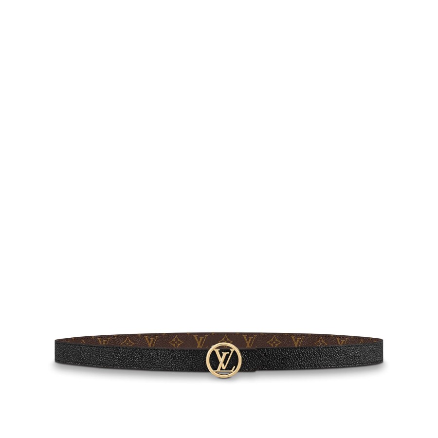 Women Louis Vuitton Belts | Lv Circle 20Mm Reversible Belt