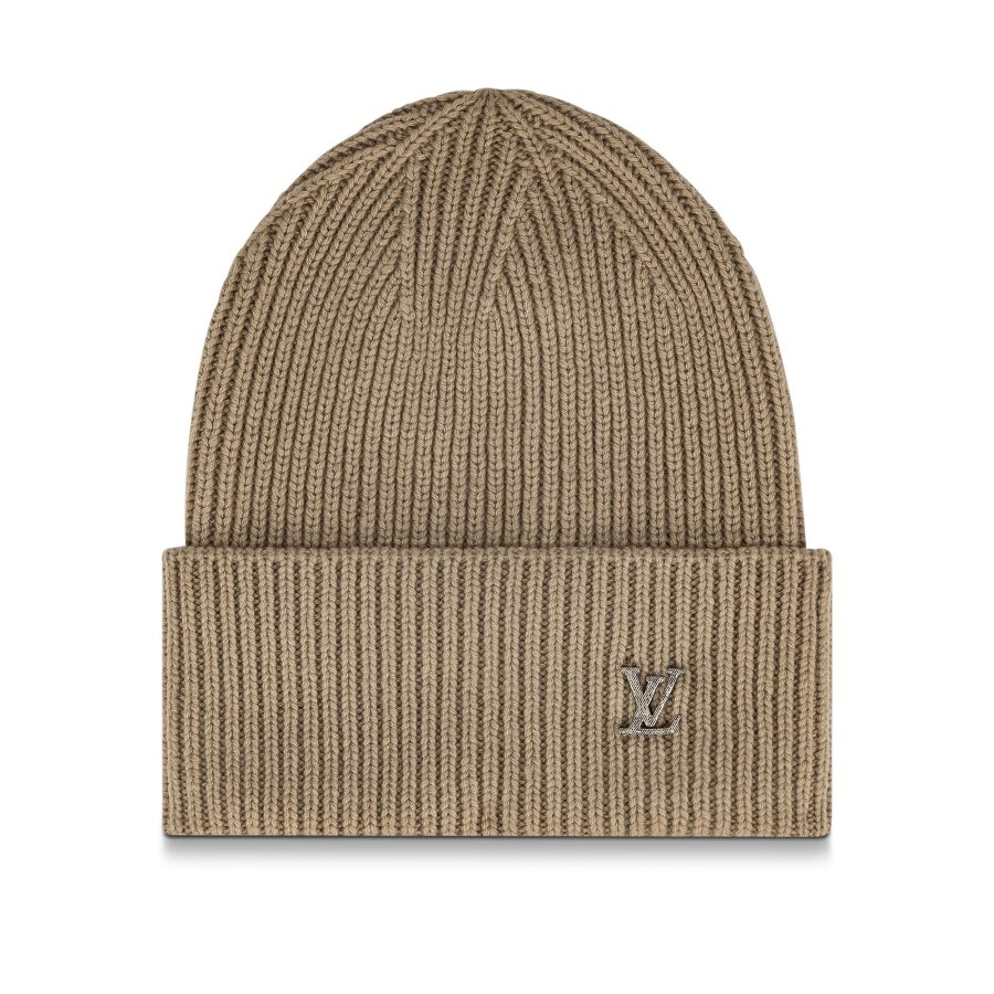 Men Louis Vuitton Hats And Gloves | Lv Ahead Beanie Beige