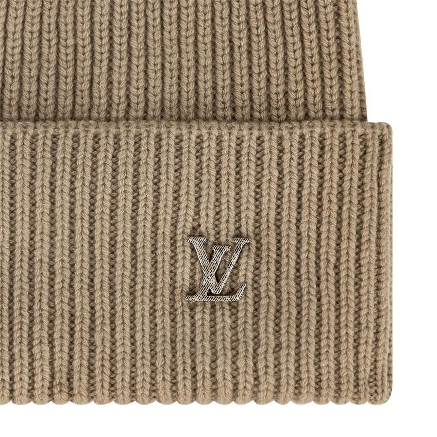 Men Louis Vuitton Hats And Gloves | Lv Ahead Beanie Beige