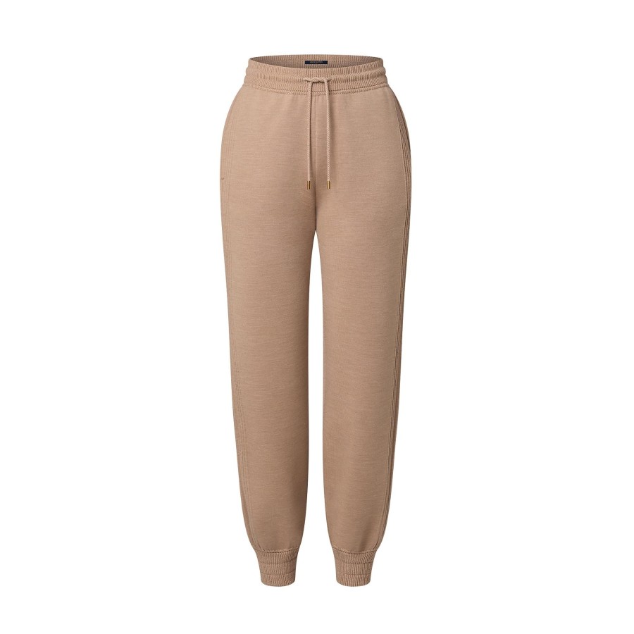 Women Louis Vuitton Knitwear | Wool-Silk Jogging Pants