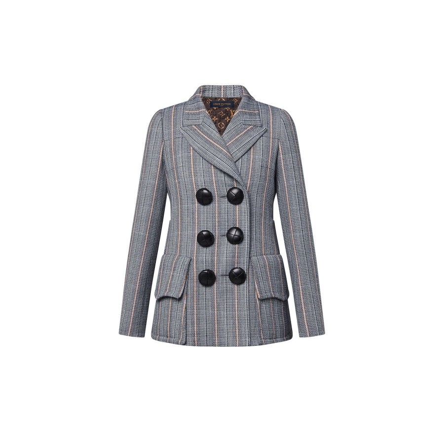 Women Louis Vuitton Coats And Jackets | Xxl Detail Check Blazer