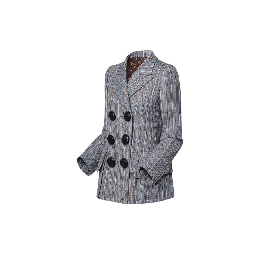 Women Louis Vuitton Coats And Jackets | Xxl Detail Check Blazer