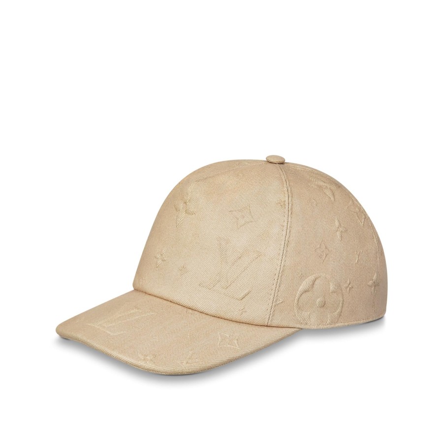 Men Louis Vuitton Hats And Gloves | Monogram Constellation Cap Beige