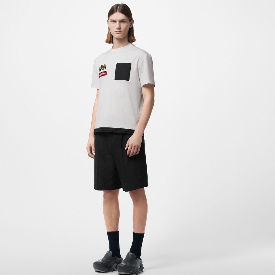 Men Louis Vuitton T-Shirts And Polos | Hybrid Cotton T-Shirt