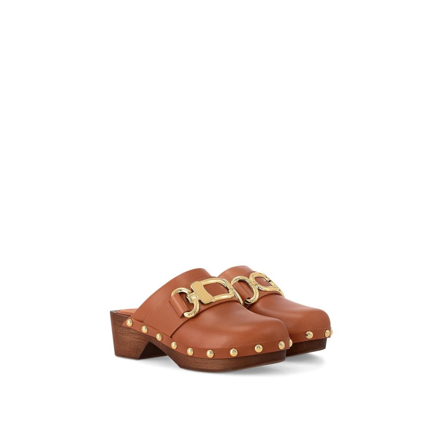 Women Louis Vuitton Mules And Slides | Cottage Flat Clog