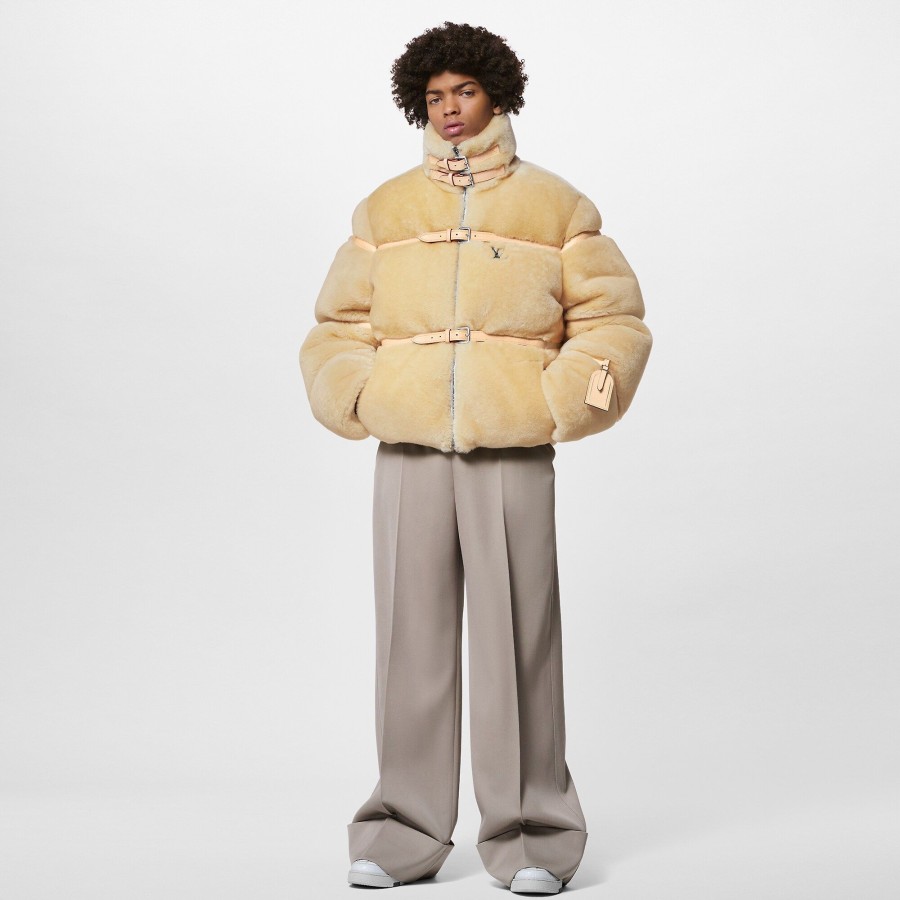 Men Louis Vuitton Coats And Outerwear | Shearling Down Blouson