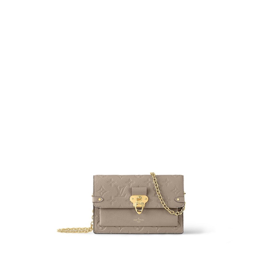 Women Louis Vuitton Chain Wallets | Vavin Chain Wallet Turtledove