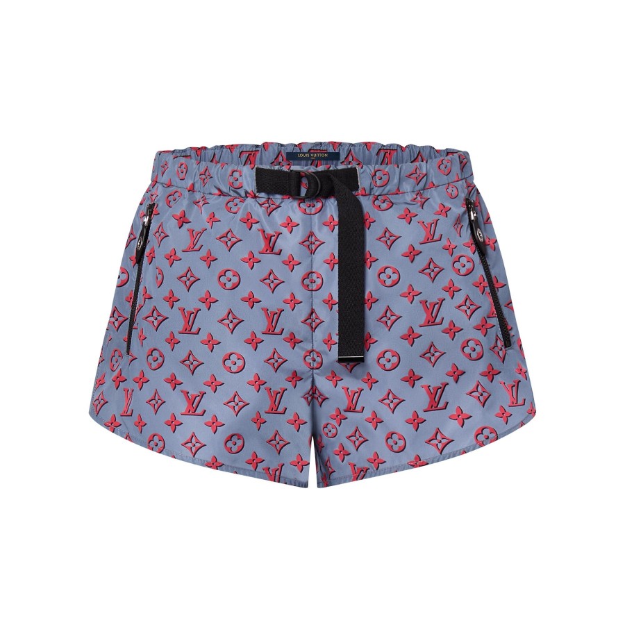 Women Louis Vuitton Skirts And Shorts | 3D Monogram Jogging Shorts