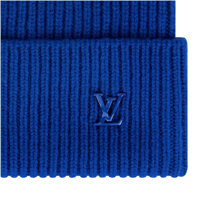 Men Louis Vuitton Hats And Gloves | Lv Ahead Beanie Blue