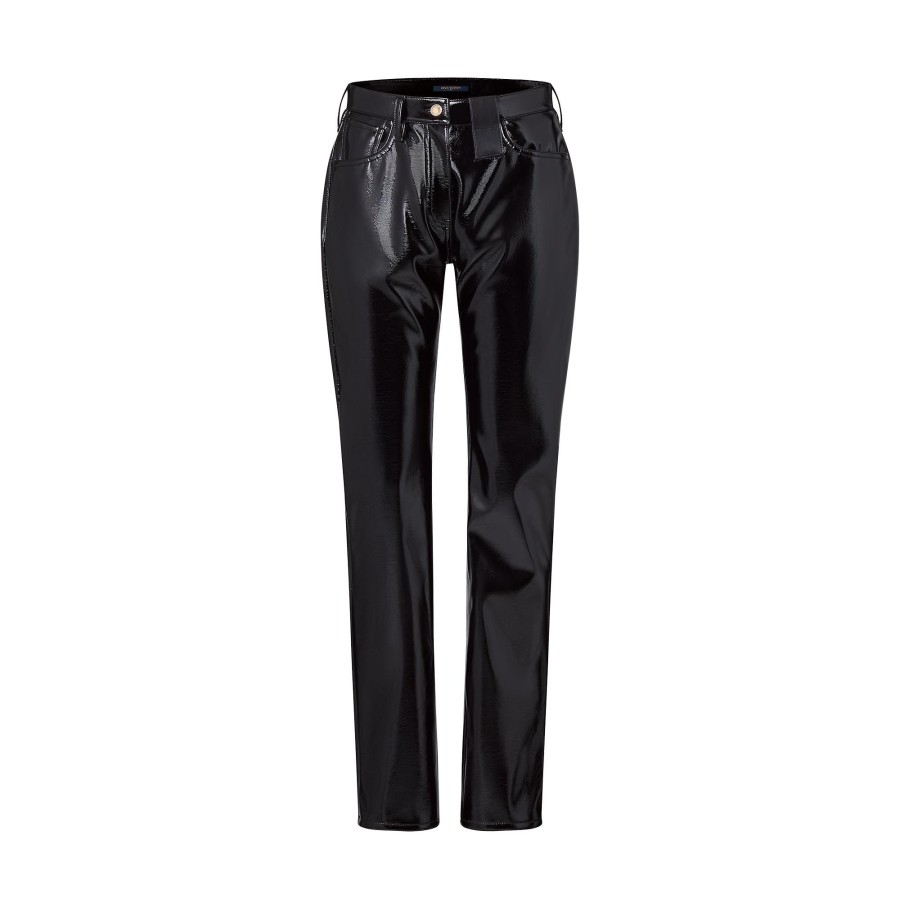 Women Louis Vuitton Pants | Glossy Vinyl Pants