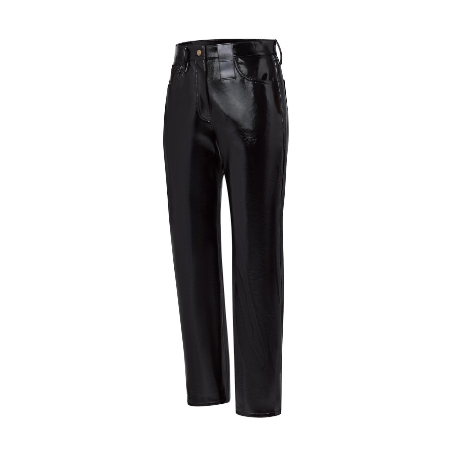 Women Louis Vuitton Pants | Glossy Vinyl Pants