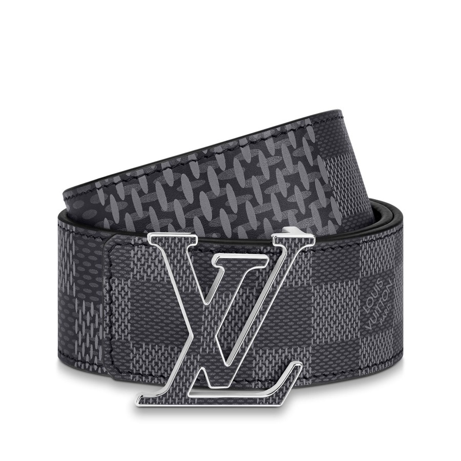 Men Louis Vuitton Belts | Lv Initiales 40Mm Reversible Belt