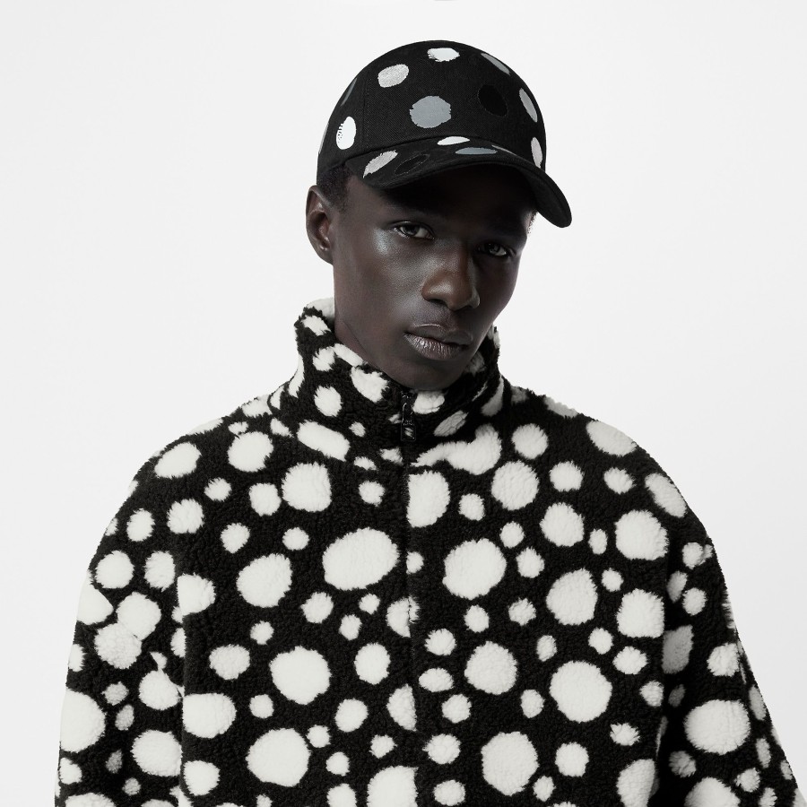 Men Louis Vuitton Hats And Gloves | Lv X Yk Painted Dots Cap