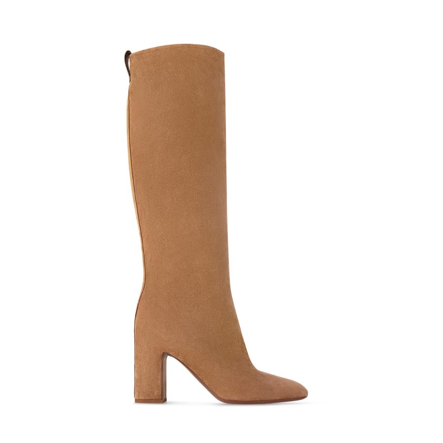 Women Louis Vuitton Boots And Booties | Donna High Boot Cognac