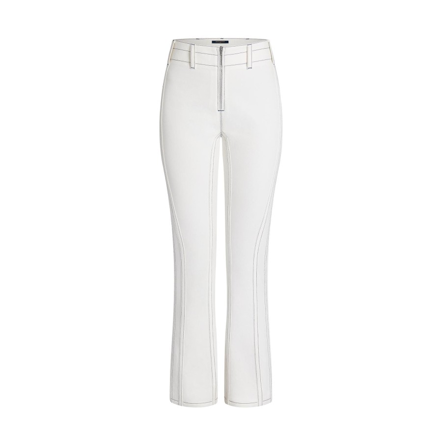 Women Louis Vuitton Denim | Structured Washed Denim Jeans