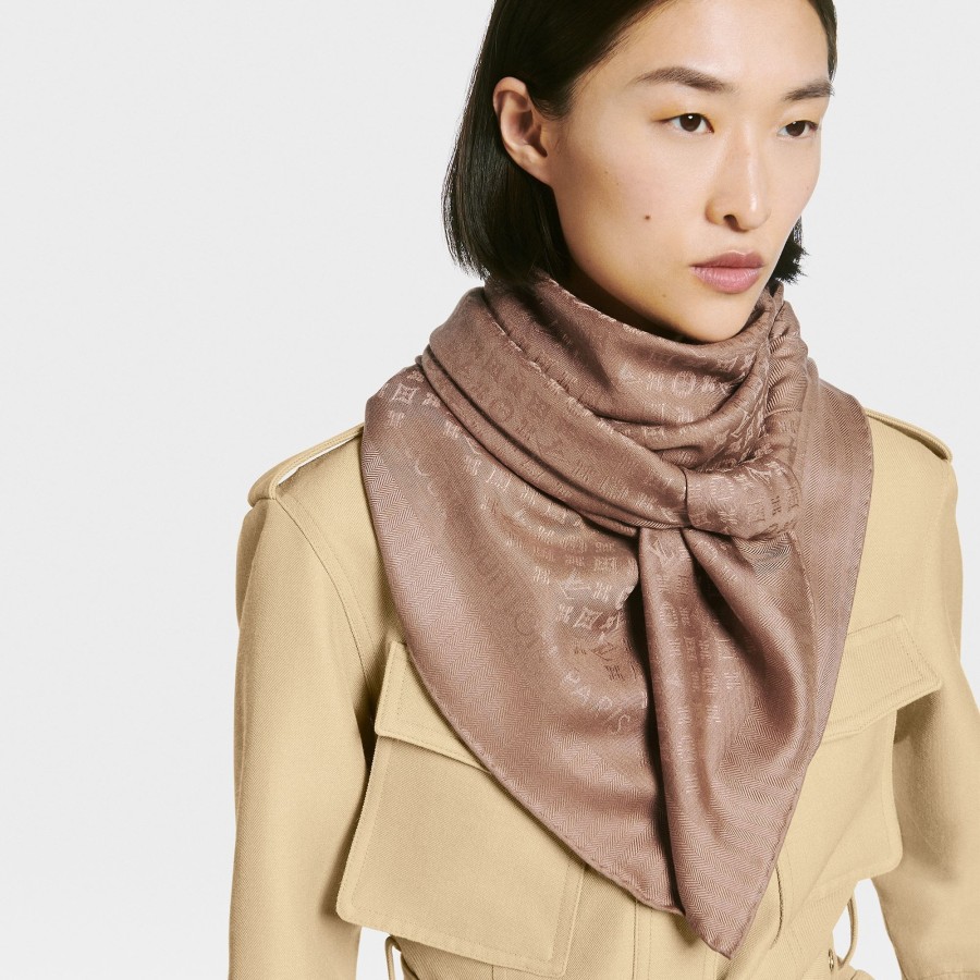 Women Louis Vuitton Shawls And Stoles | Evermore Shawl Cappuccino