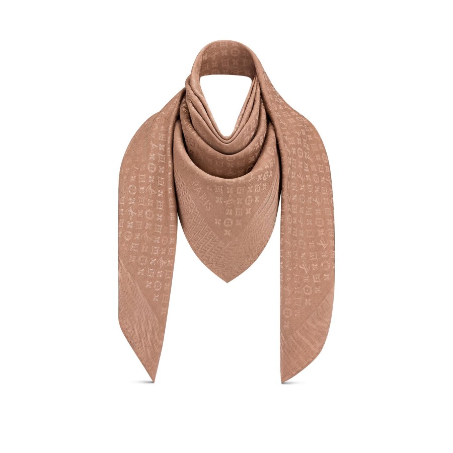 Women Louis Vuitton Shawls And Stoles | Evermore Shawl Cappuccino