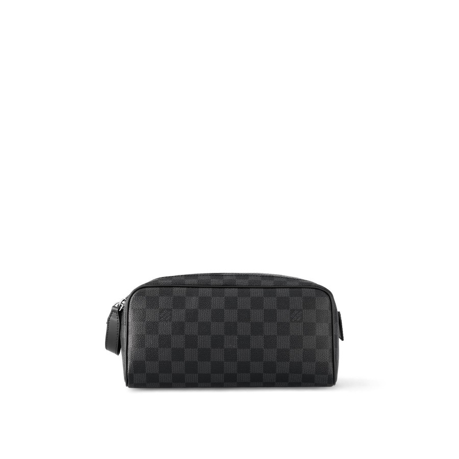 Men Louis Vuitton Travel Accessories | Dopp Kit Toilet Pouch