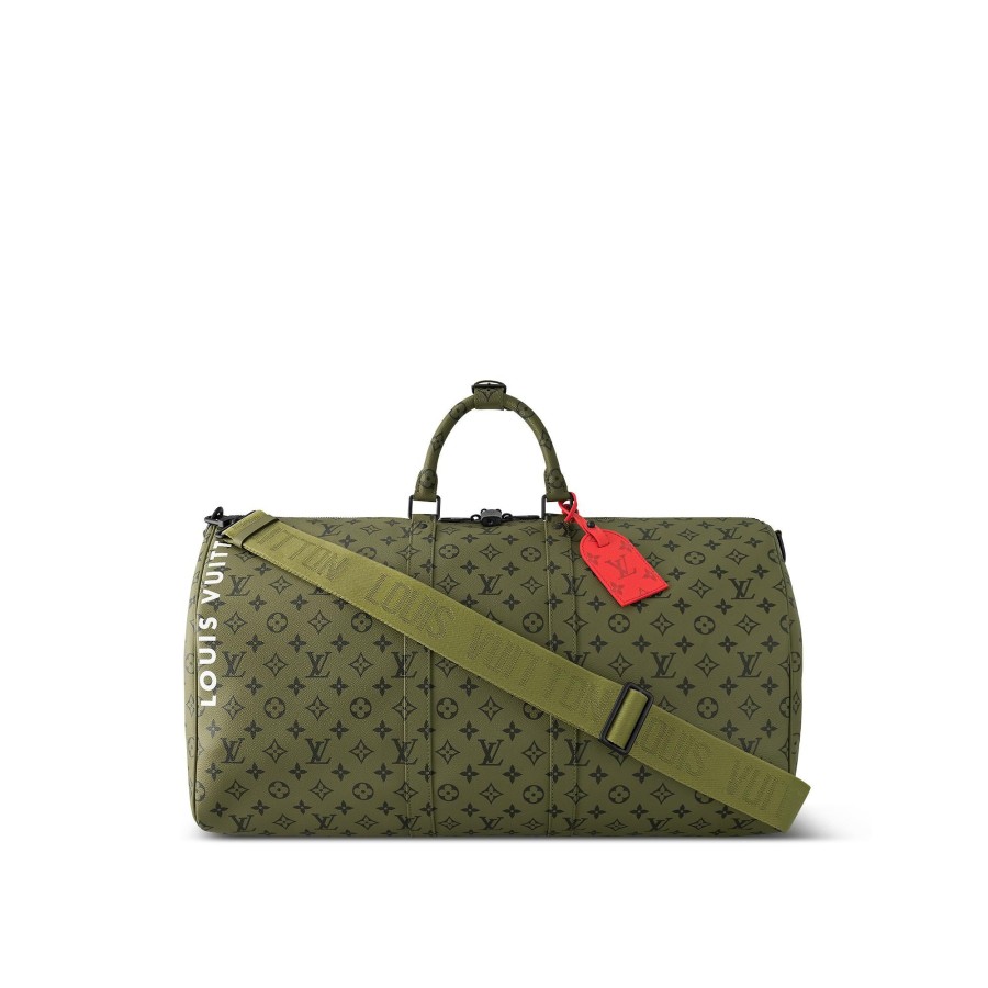 Men Louis Vuitton Travel Bags | Keepall Bandouliere 55