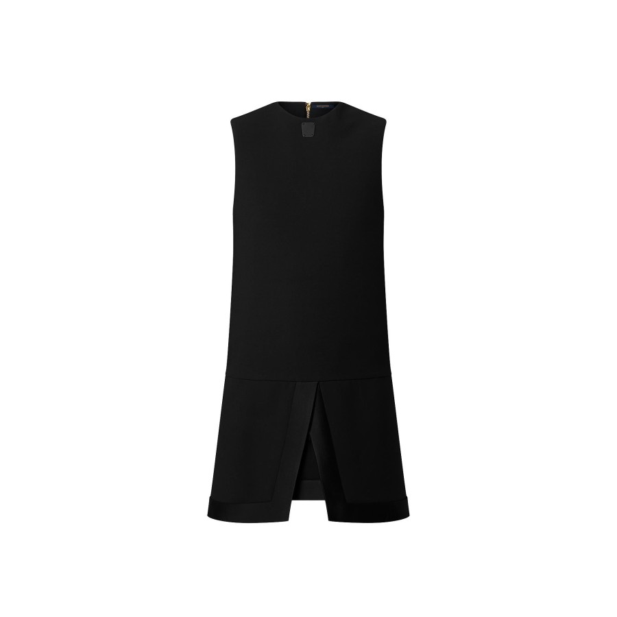 Women Louis Vuitton Dresses | Satin Trim Tank Dress