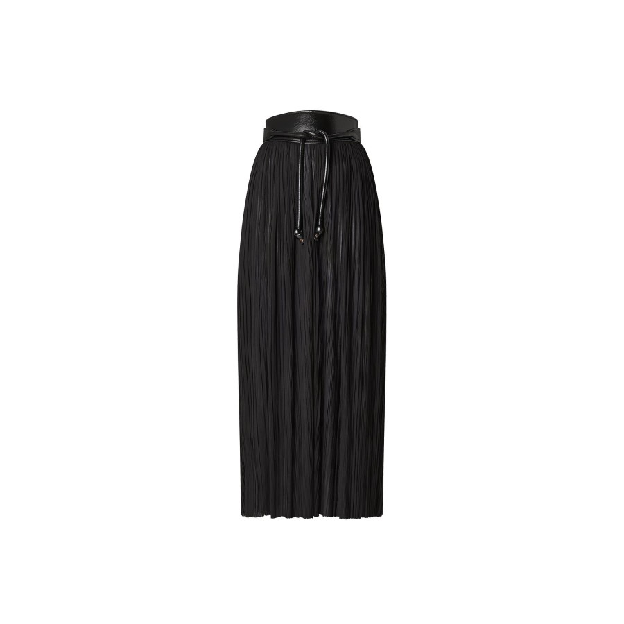 Women Louis Vuitton Skirts And Shorts | Pleated Jersey Maxi Skirt