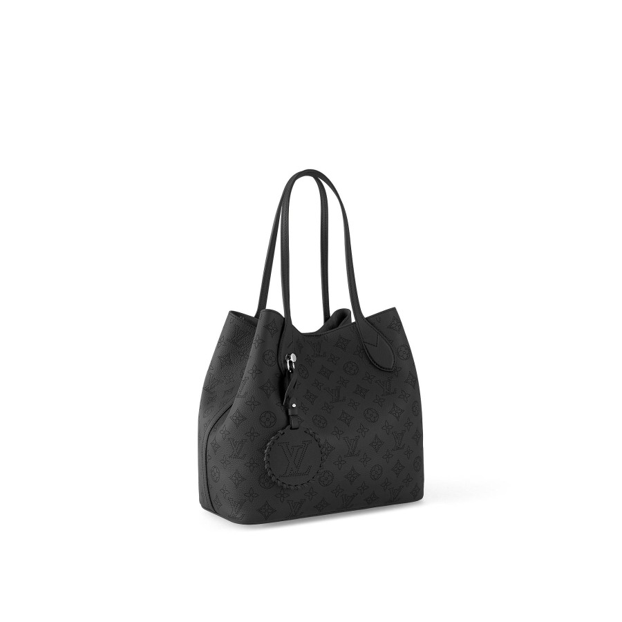 Women Louis Vuitton Leather Bags | Blossom Mm Black