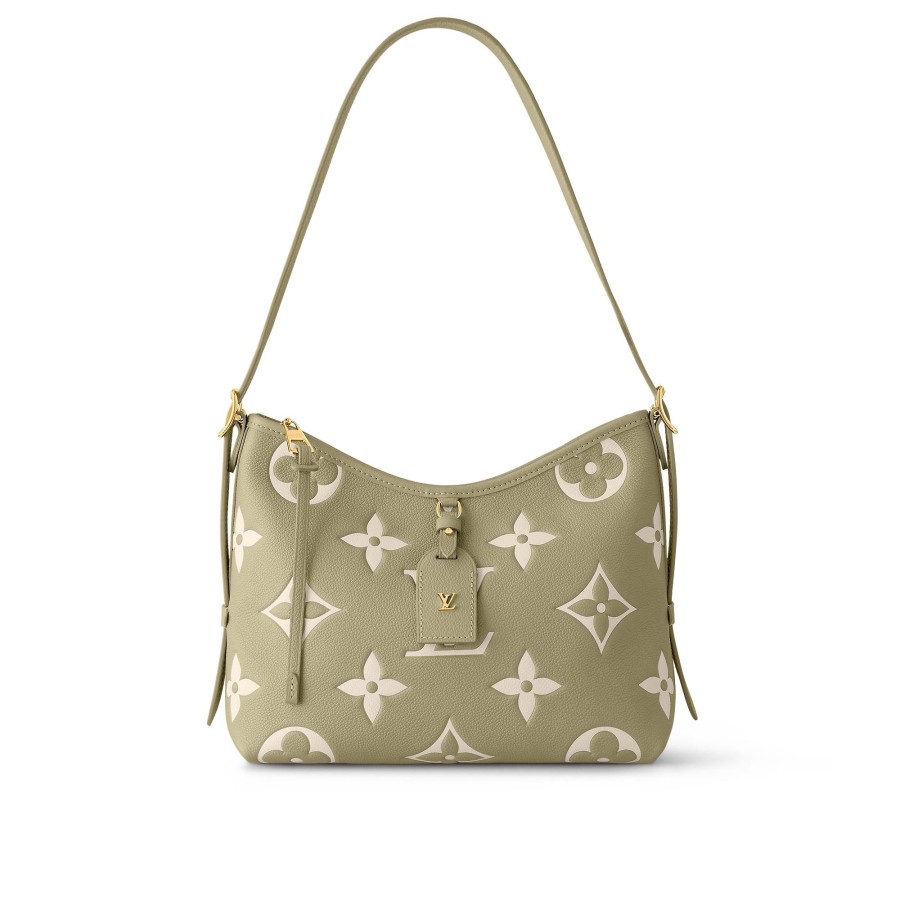 Women Louis Vuitton Leather Bags | Carryall Pm