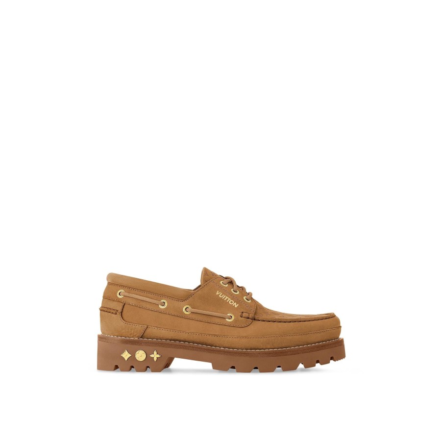 Men Louis Vuitton Loafers And Moccasins | Lv Ranger Boat Shoe