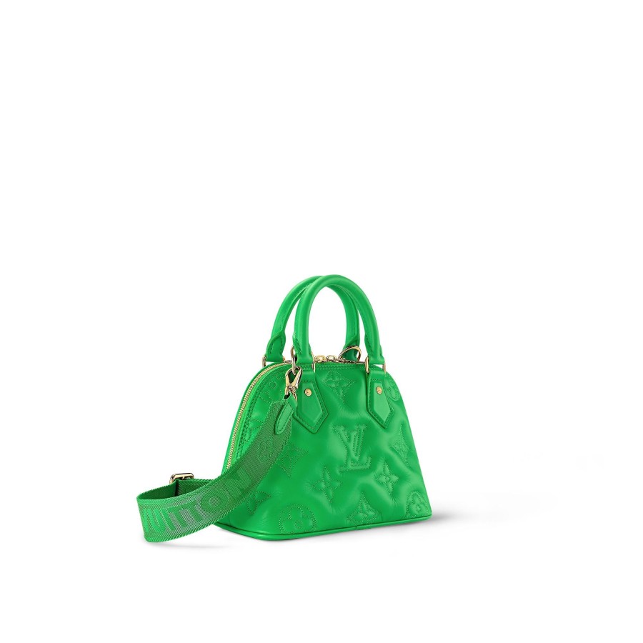 Women Louis Vuitton Leather Bags | Alma Bb Basilic