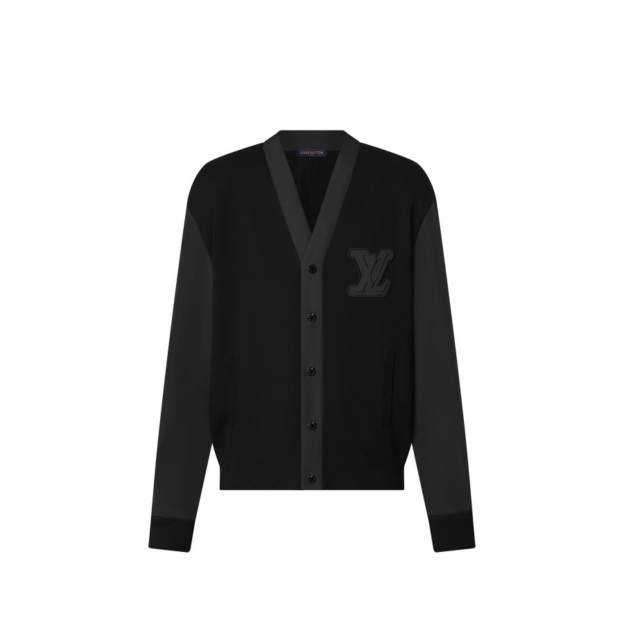 Men Louis Vuitton Knitwear And Sweatshirts | Hybrid Cotton Cardigan