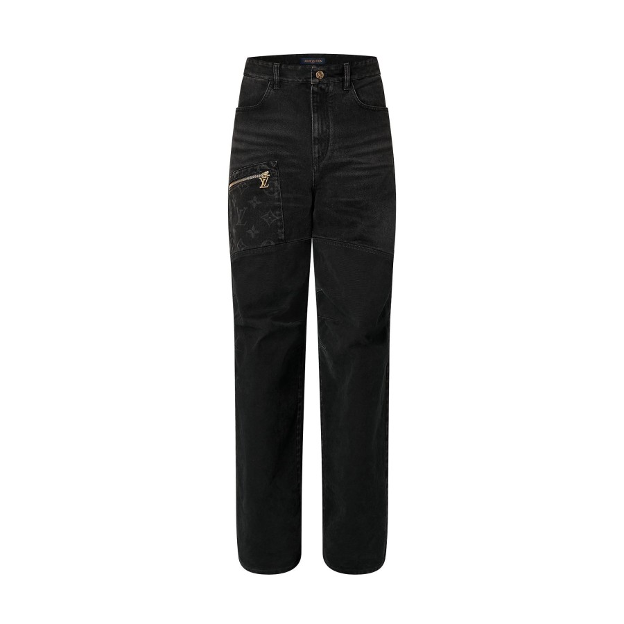 Men Louis Vuitton Pants | Denim Workwear Pants