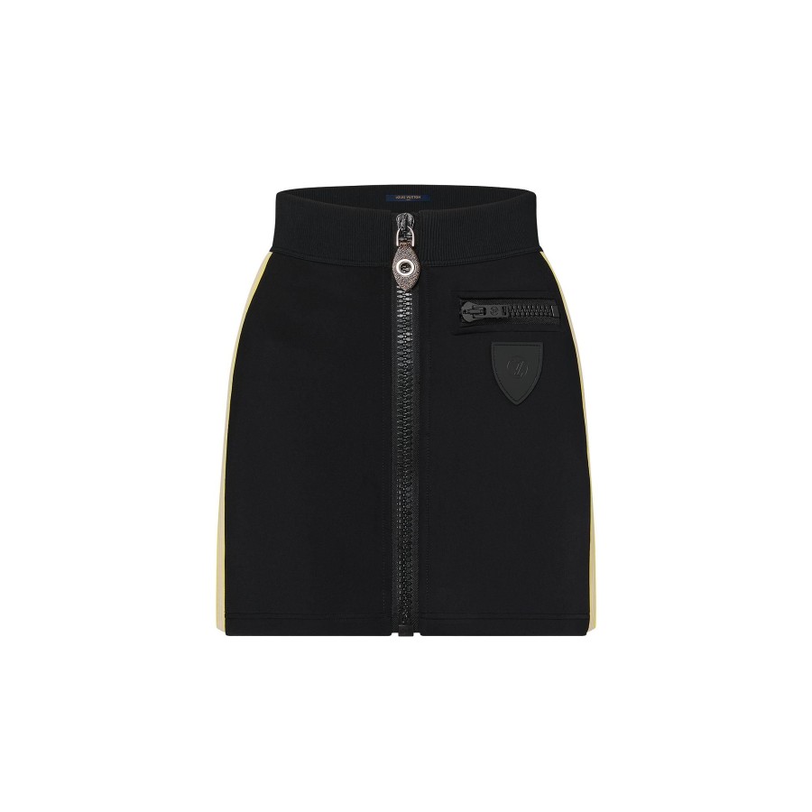 Women Louis Vuitton Skirts And Shorts | Technical Jersey Zip-Up Skirt