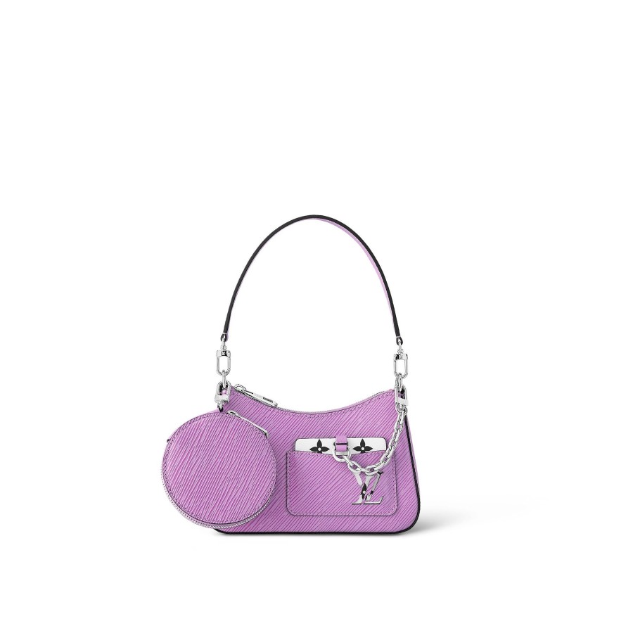 Women Louis Vuitton Leather Bags | Marellini Lilas Provence