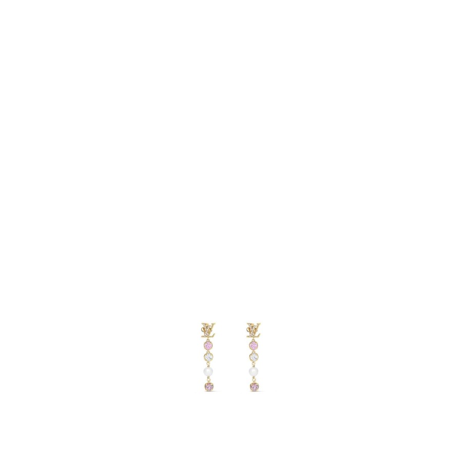 Women Louis Vuitton Earrings | Lv Iconic Tresor Earrings