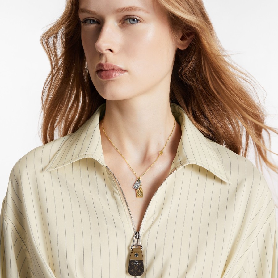 Women Louis Vuitton Necklaces And Pendants | Nanogram Necklace