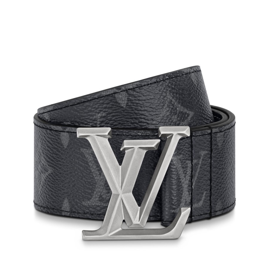 Men Louis Vuitton Belts | Lv Pyramide 40Mm Belt