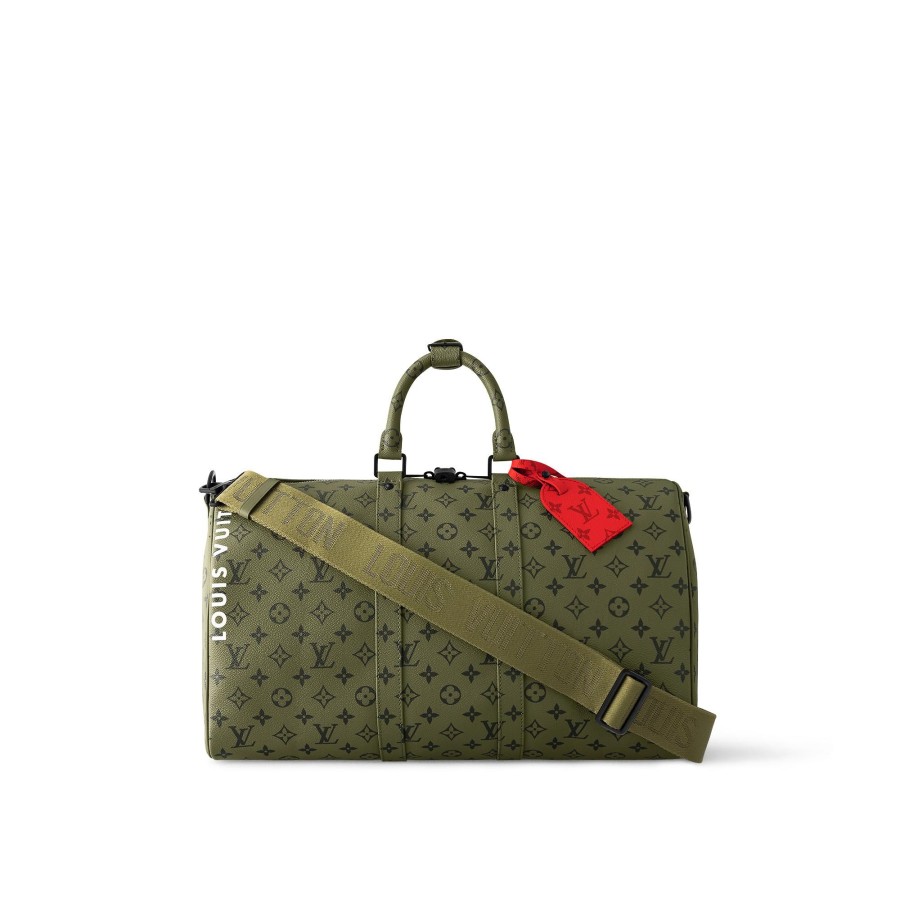 Men Louis Vuitton Travel Bags | Keepall Bandouliere 45