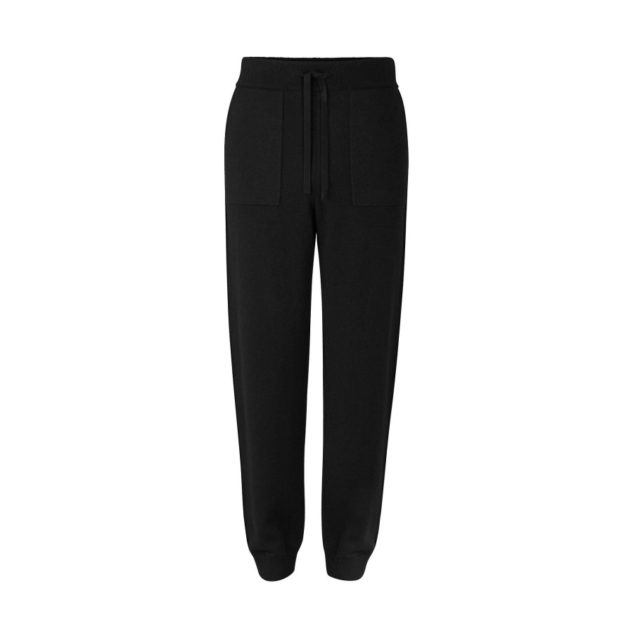 Men Louis Vuitton Pants | Inside Out Cashmere Pants Black