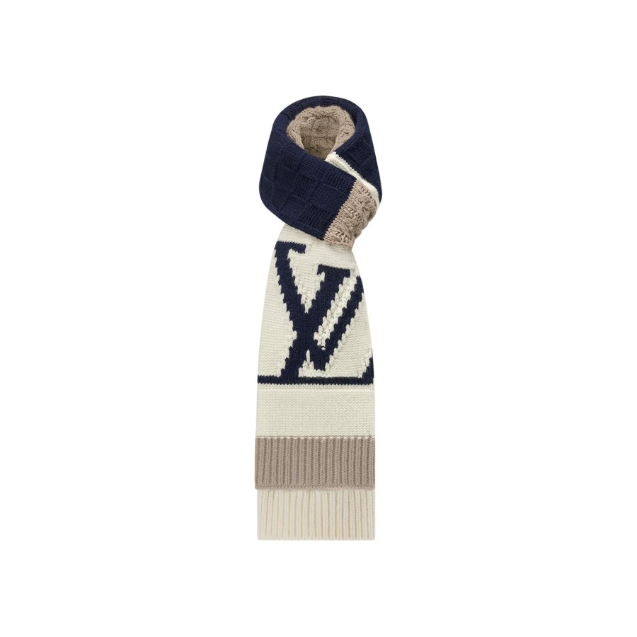 Men Louis Vuitton Scarves | Lv Cable Scarf