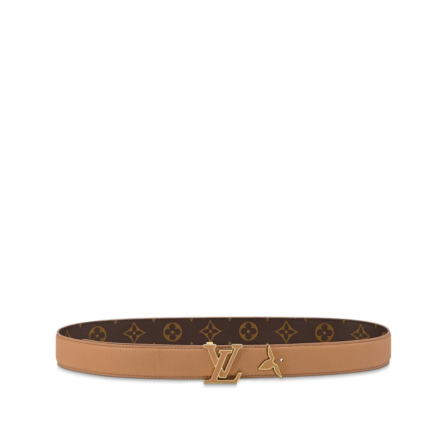 Women Louis Vuitton Belts | Pretty Lv Enamel 30Mm Reversible Belt Arizona