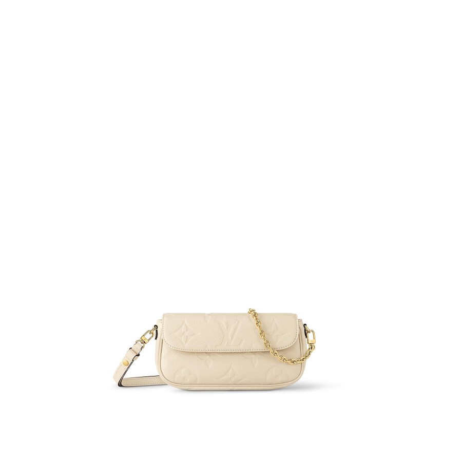 Women Louis Vuitton Mini Bags | Wallet On Chain Ivy Cream