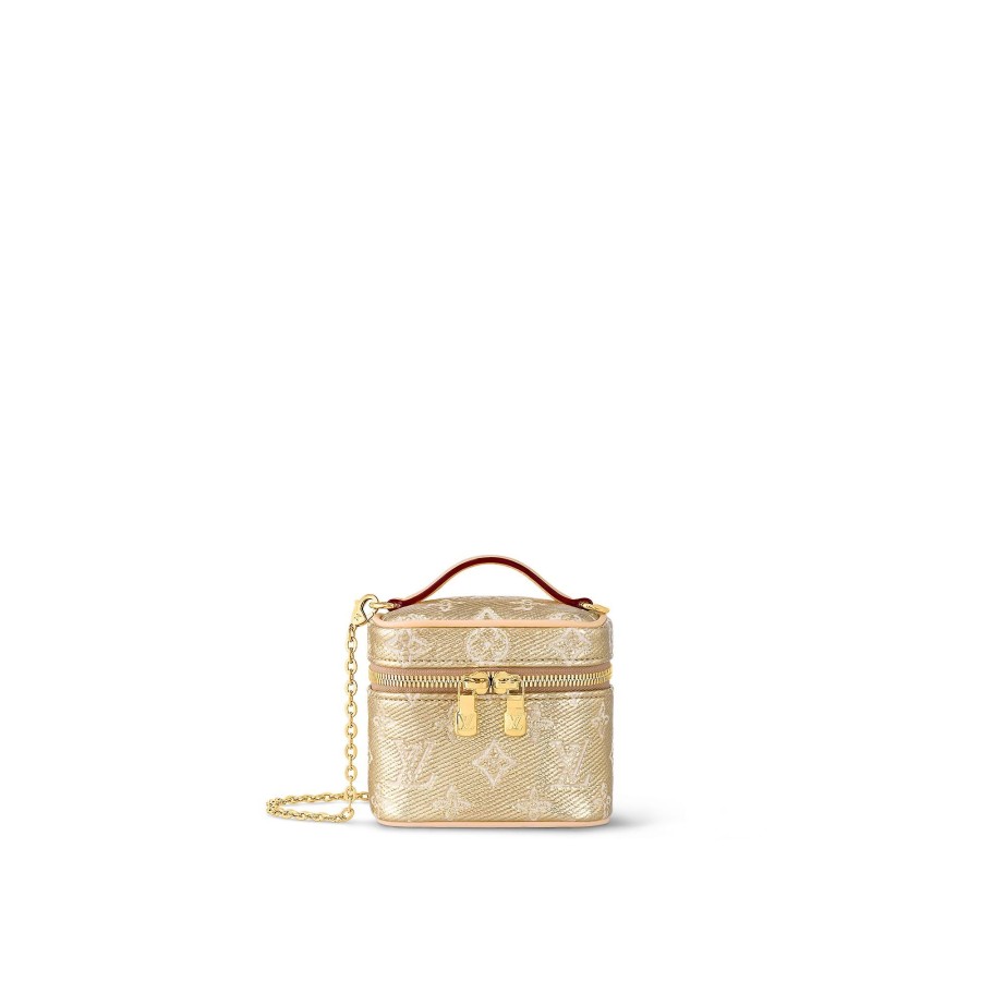 Women Louis Vuitton Mini Bags | Micro Vanity Beige