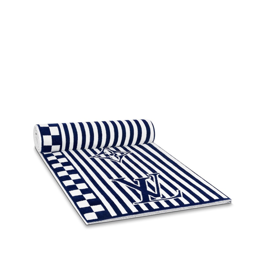 Men Louis Vuitton Home Textile | Lv Graphical Beach Towel