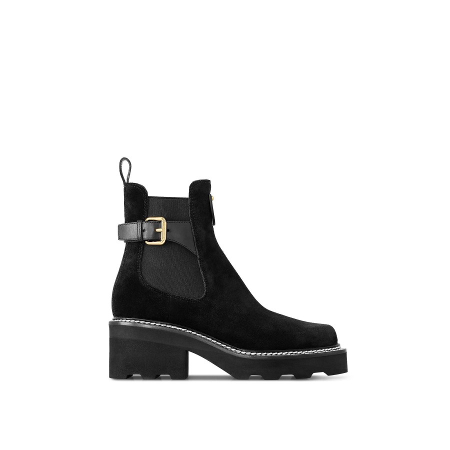 Women Louis Vuitton Boots And Booties | Lv Beaubourg Ankle Boot