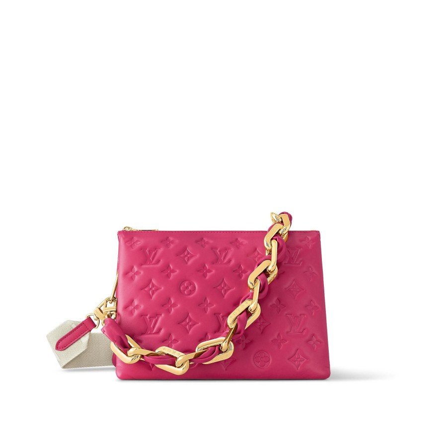 Women Louis Vuitton Shoulder And Cross Body Bags | Coussin Pm Bougainvillier