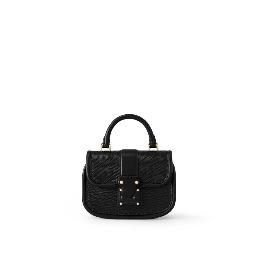 Women Louis Vuitton Leather Bags | Hide And Seek Black