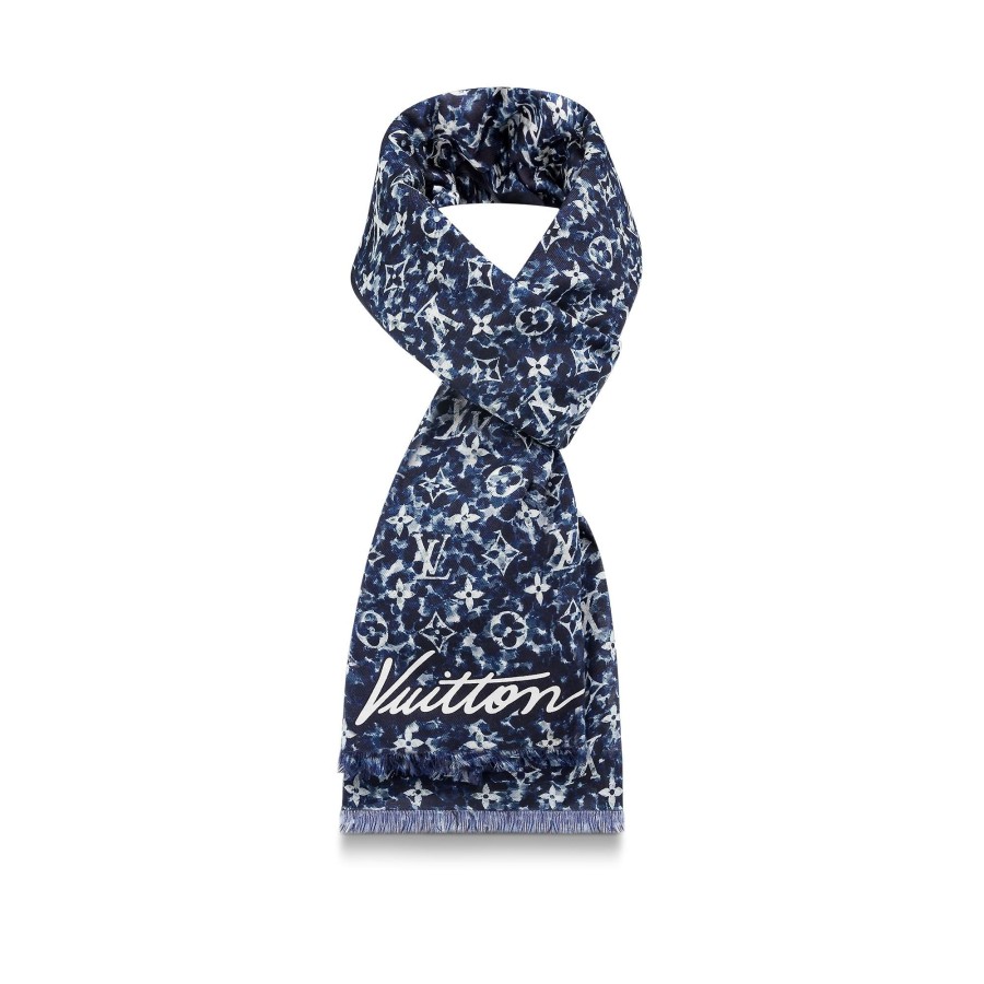 Men Louis Vuitton Scarves | Lv Play Monogram Pointillism Stole