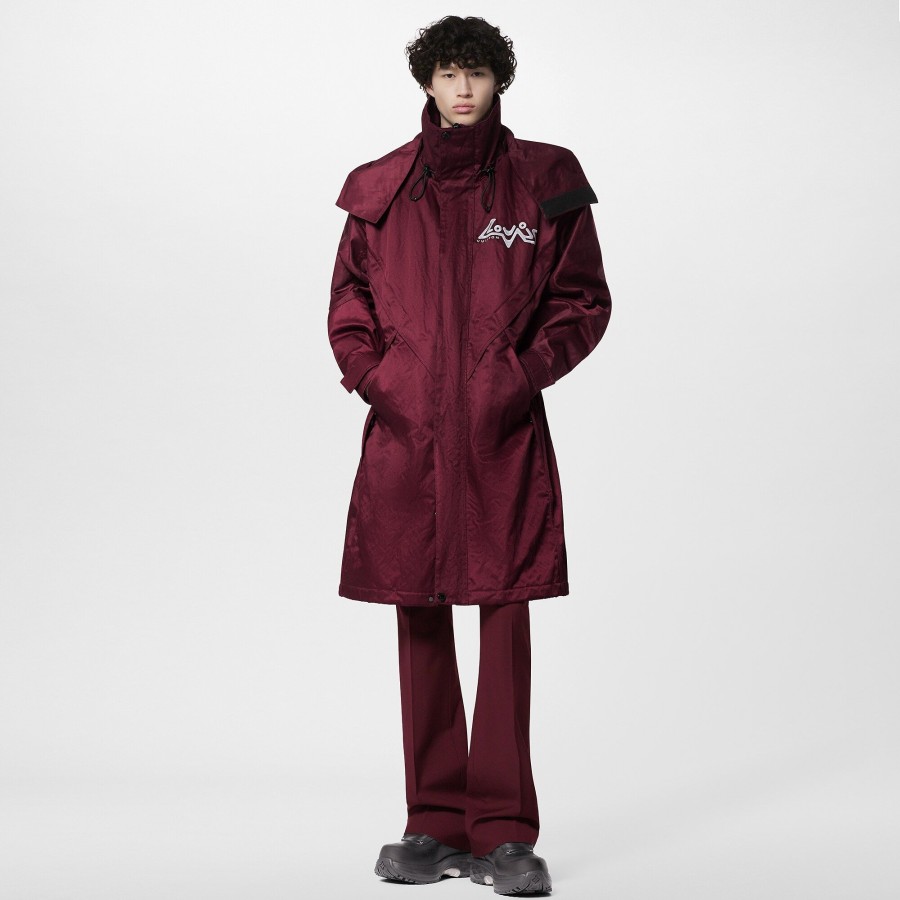 Men Louis Vuitton Coats And Outerwear | Technical Parka