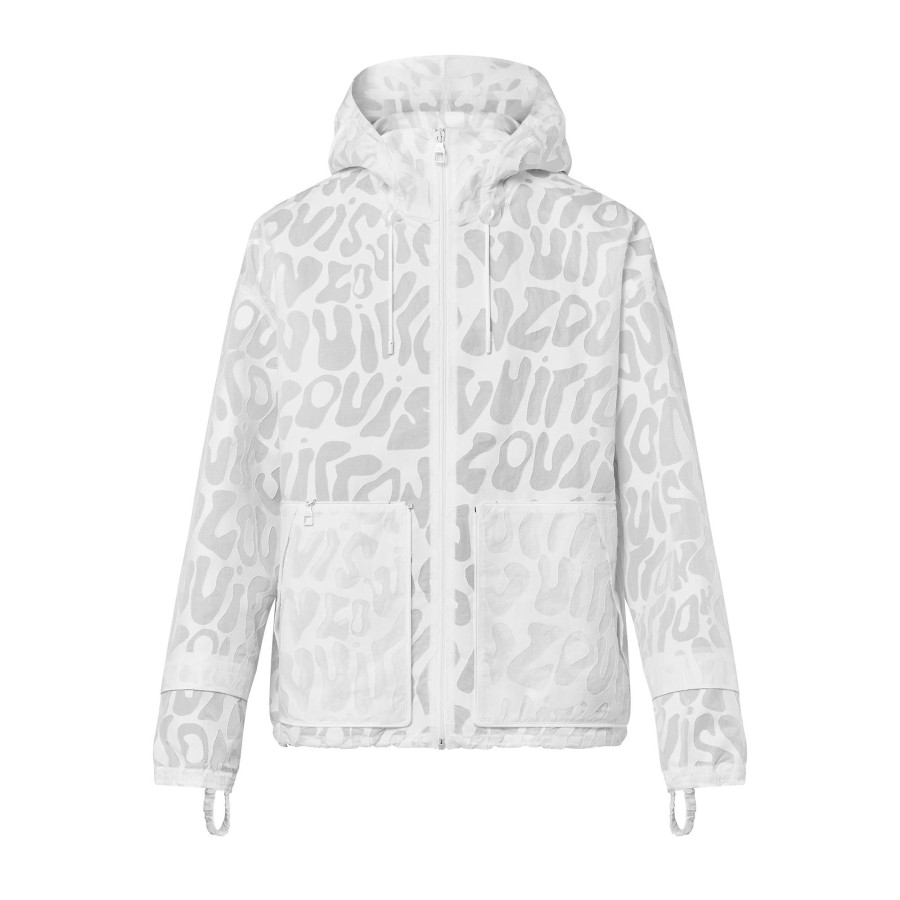 Men Louis Vuitton Coats And Outerwear | Transparent Packable Windbreaker