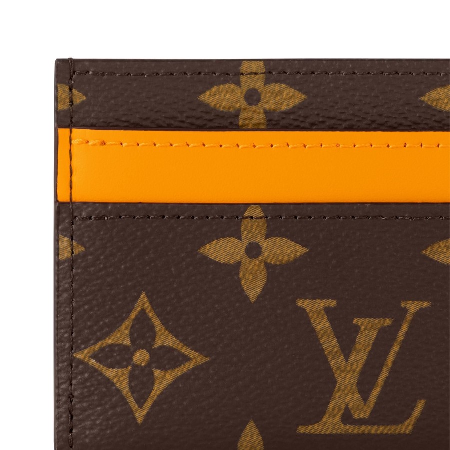 Men Louis Vuitton Compact Wallets | Double Card Holder